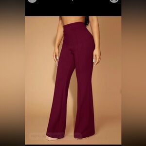 Aster June Stylish Burgundy Pants